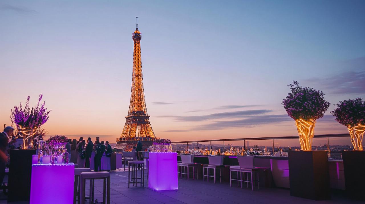 Organisez vos événements à Paris avec une vue imprenable sur la Tour Eiffel